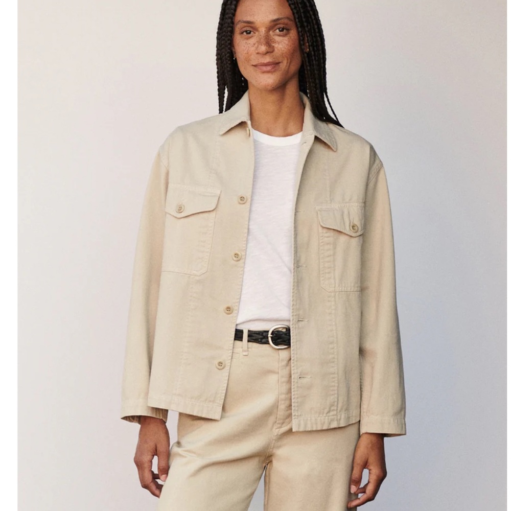 Buck Mason Baja Twill Field Shirt Jacket
